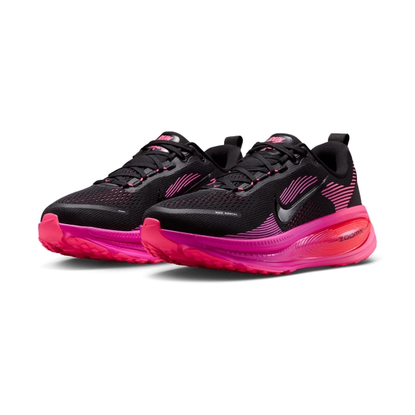 Nike Vomero 18 - Black/Hyper Pink/Laser Crimson
