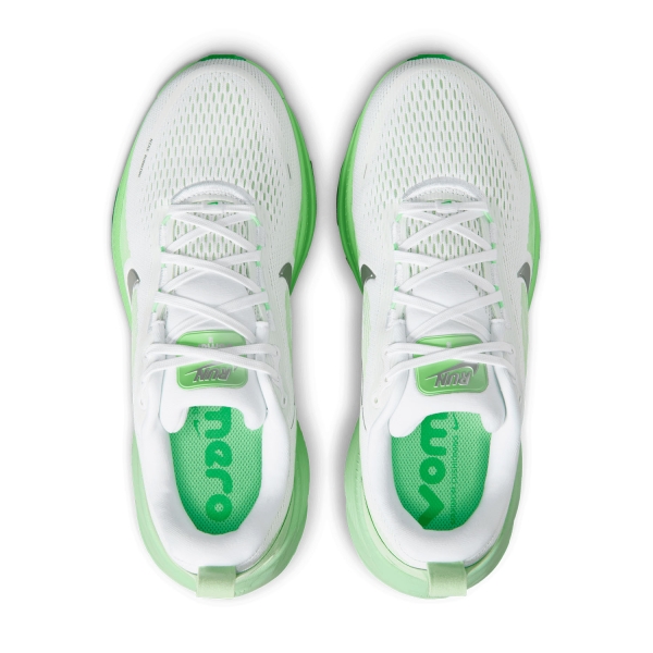 Nike Vomero 18 - White/Metallic Silver/Illusion Green