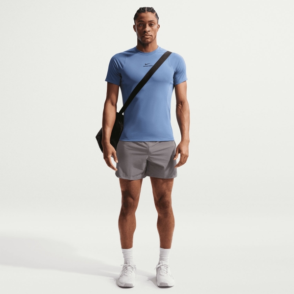 Nike Pro T-Shirt - Indigo Storm/Black