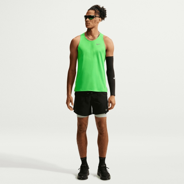 Nike Dri-FIT ADV Stride Tank - Green Spark/Reflective Silver