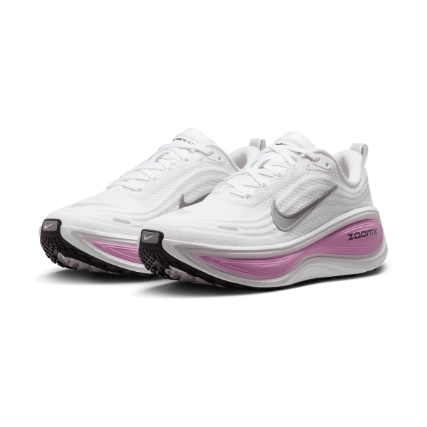 Nike Vomero Plus - White/Metallic Silver/Bleached Lilac