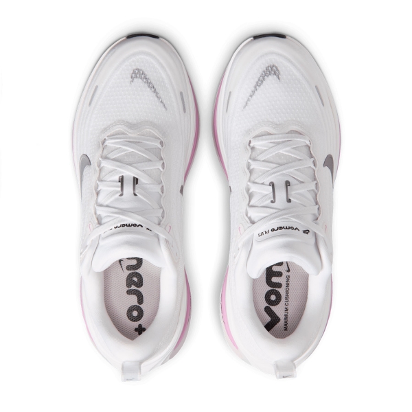 Nike Vomero Plus - White/Metallic Silver/Bleached Lilac