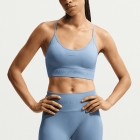 Nike Nike Pro Seamless Sports Bra - Work Blue