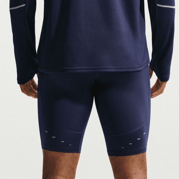 Nike Dri-FIT Stride 9.5in Shorts - Midnight Navy/Reflective Silver