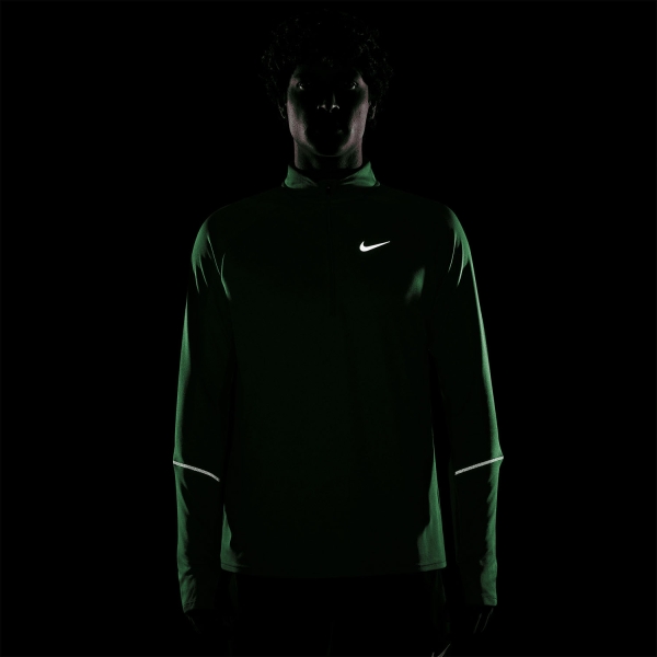Nike Dri-FIT UV Miler Camisa - Illusion Green/Reflective Silver
