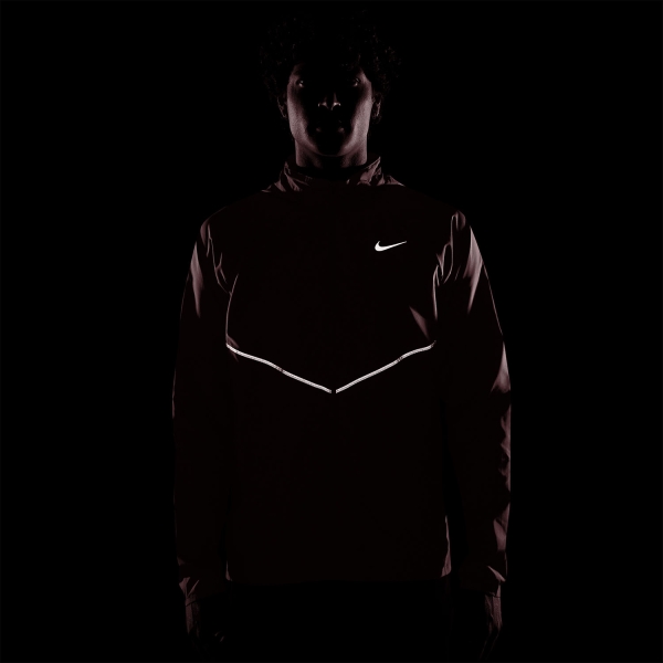 Nike Repel Miler UV Jacket - Tough Red/Reflective Silver