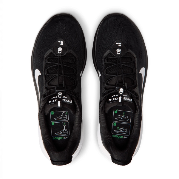 Nike Pegasus 42 EasyOn - Black/White/Dark Smoke Grey