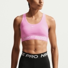 Nike Pro 365 Sports Bra - Pink Rise/White