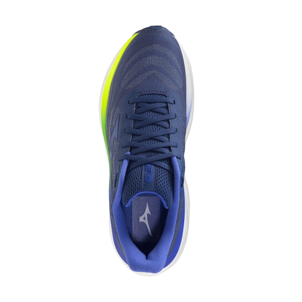 Mizuno Wave Sky 9 - Estate Blue/Sirius/Lightning Yellow