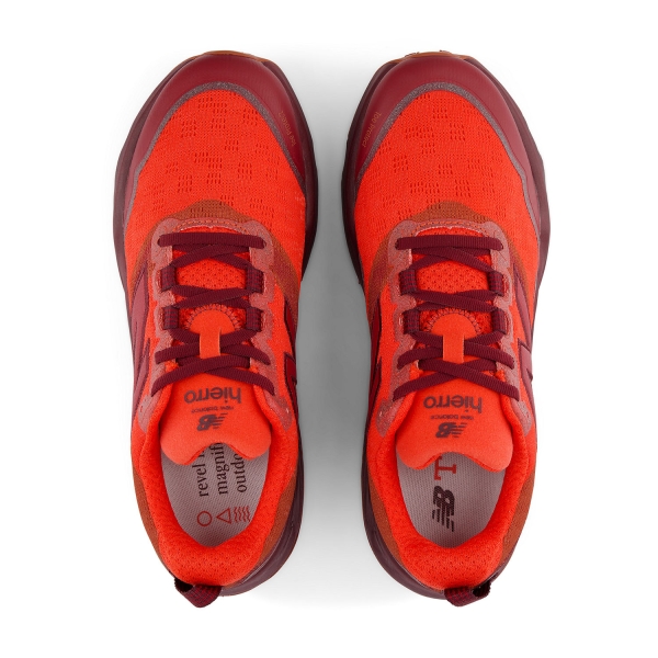 New Balance Fresh Foam X Hierro v9 - Neo Flame/Mulled Wine