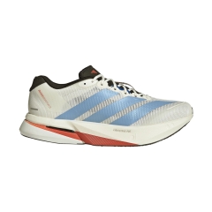 adidas ADIZERO Boston 13 - Off White/Light Blue/Gold Metallic