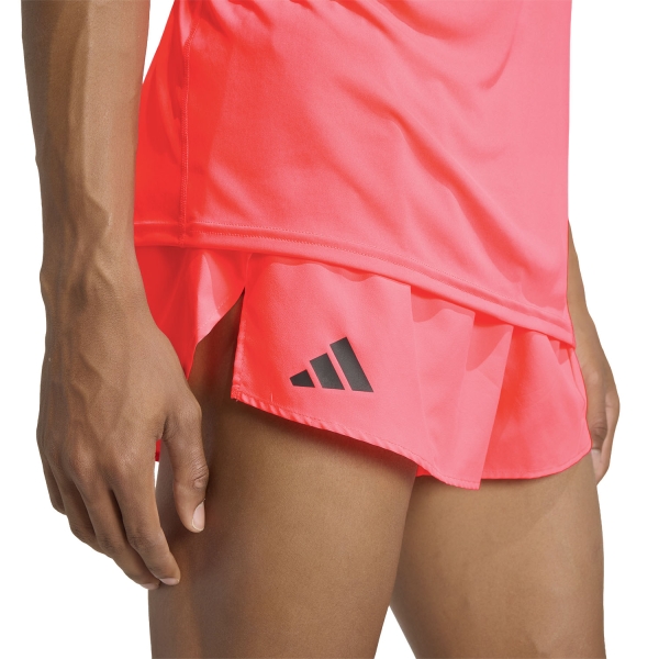 adidas ADIZERO Essentials 3in Shorts - Solar Turbo