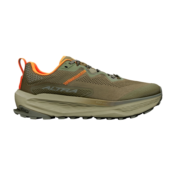 Men's Trail Running Shoes Altra Olympus 7  Dark Olive/Black AL0A85TK90W