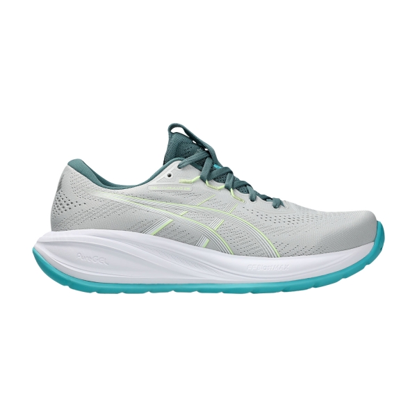 Men's Neutral Running Shoes ASICS GEL Cumulus 28  Cloud Grey/Energy Aqua 1011C143021