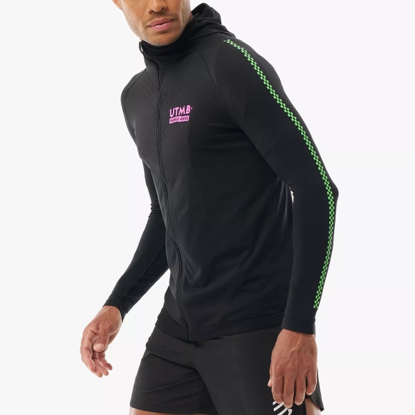  Compressport 3D Thermo UTMB Hoodie  Black ASWU19669000