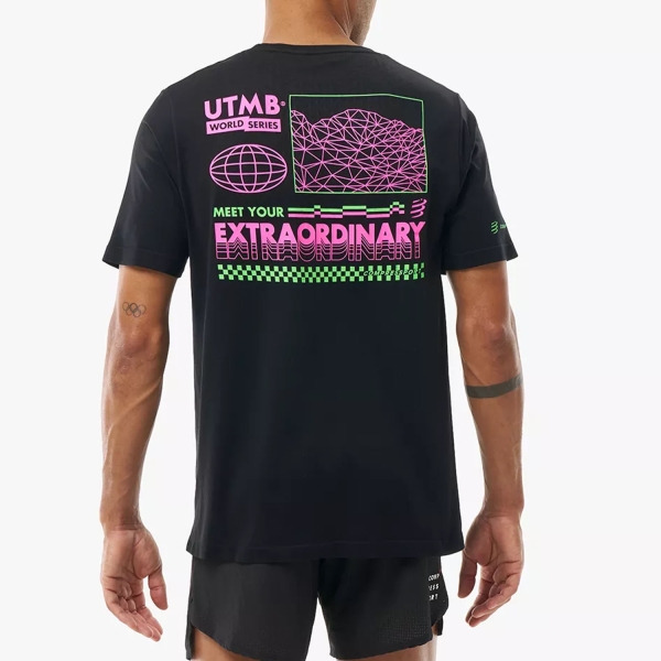 Compressport UTMB T-Shirt - Black