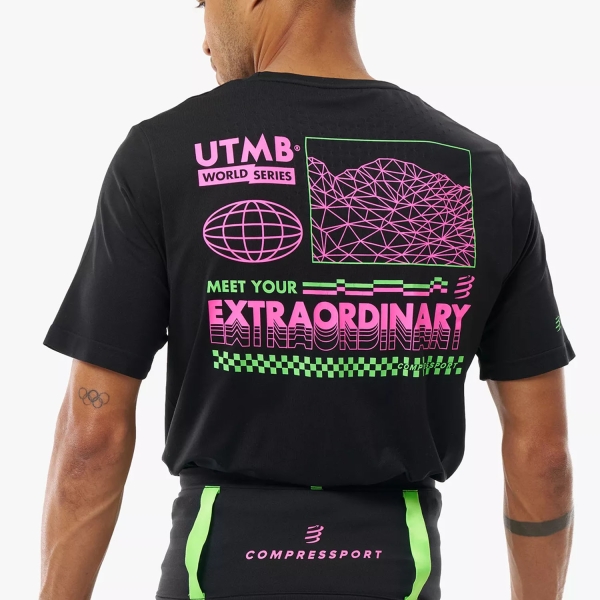 Compressport UTMB T-Shirt - Black