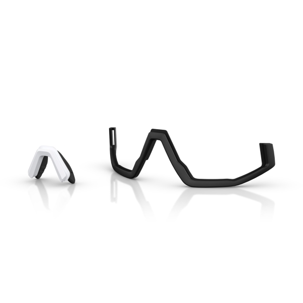 Bliz Fusion Sunglasses - Matte White/Smoke/Blue Multi