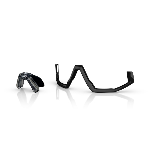 Bliz Fusion Sunglasses - Transparent Dark Grey/Red