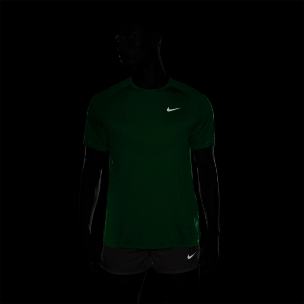 Nike Dri-FIT ADV Stride Camiseta - Green Spark/Reflective Silver