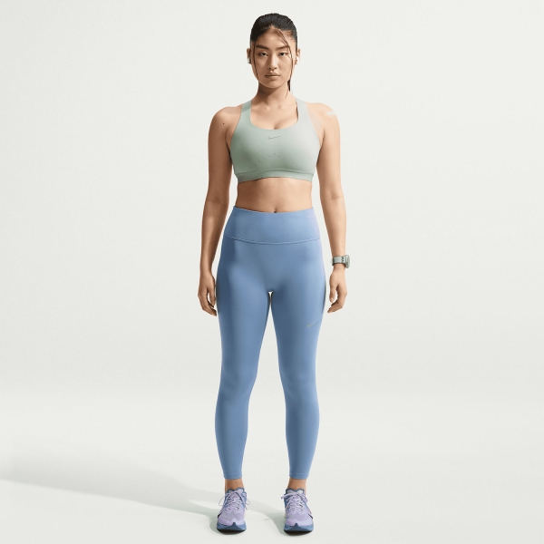 Nike Dri-FIT Tempo 7/8 Tights - Work Blue/Reflective Silver