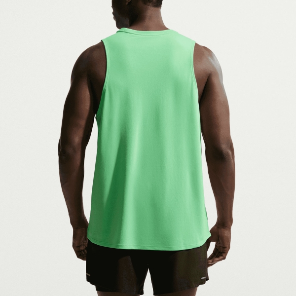 Nike Dri-FIT Miler Canotta - Illusion Green/Reflective Silver