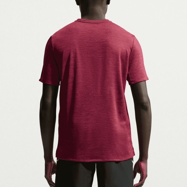 Nike Dri-FIT UV Miler T-Shirt - Tough Red/Mystic Dates/Heather/Reflective Silver