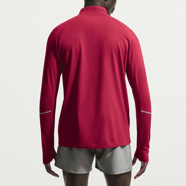 Nike Dri-FIT UV Miler Camisa - Tough Red/Reflective Silver