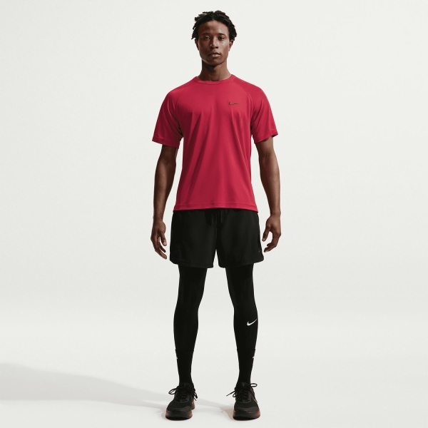 Nike Dri-FIT Flex T-Shirt - Tough Red/Black