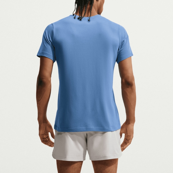 Nike Pro Dri-FIT T-Shirt - Indigo Storm/White