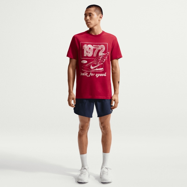 Nike Dri-FIT DNA T-Shirt - Tough Red/White