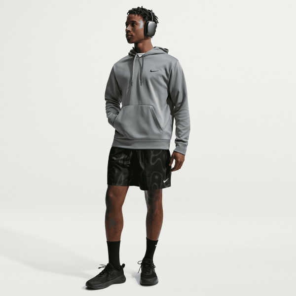 Nike Therma-FIT Flex Hoodie - Smoke Grey/Black