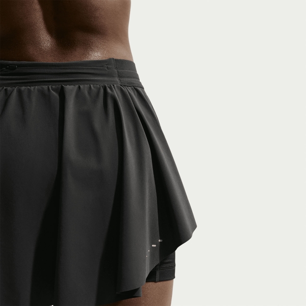 Nike Dri-FIT Swift Skirt - Black/Illusion Green/Reflective Silver