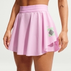 Nike Dri-FIT Swift Skirt - Pink Rise/Black/Illusion Green/Reflective Silver