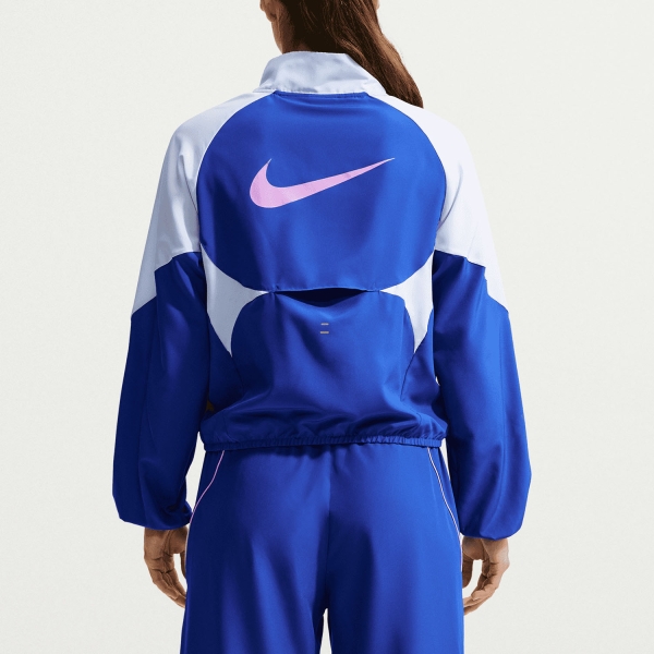 Nike Dri-FIT Tempo Swoosh Jacket - Old Royal/Football Grey/Pink Rise