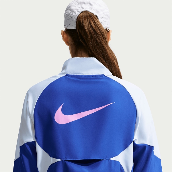 Nike Dri-FIT Tempo Swoosh Jacket - Old Royal/Football Grey/Pink Rise