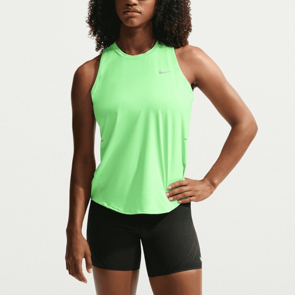 Women's Running Tank Nike DriFIT Swift Tank  Illusion Green/Reflective Silver IU1033336