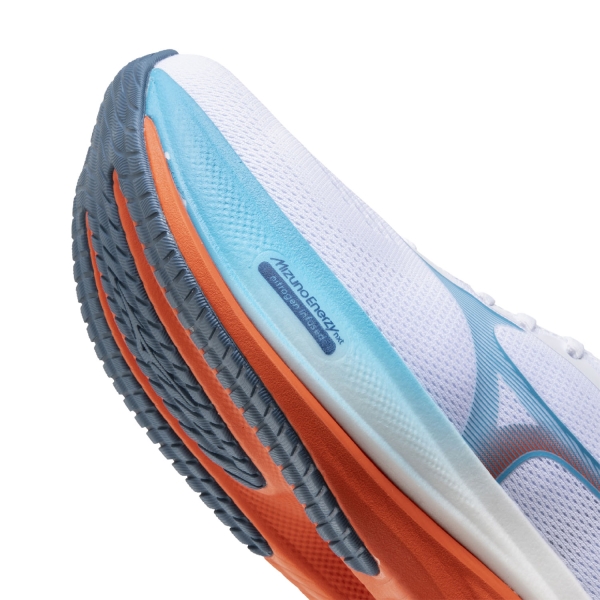 Mizuno Wave Rider 30 - White/Blue Jewel/Orange