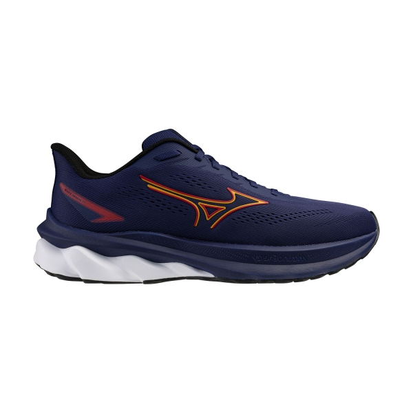 Men's Neutral Running Shoes Mizuno Mizuno Wave Serene 3  Beacon Blue/Tomato Puree/White J1GM265753