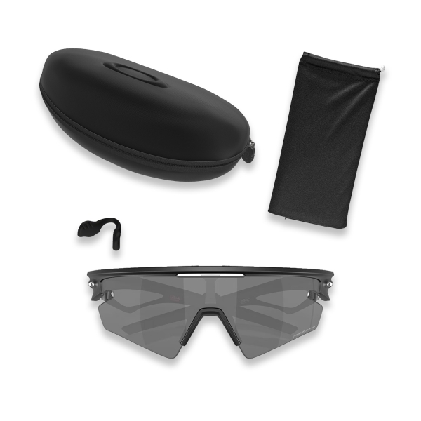 Oakley Sphaera Slash Sunglasses - Matte Black/Prizm Black Polarized
