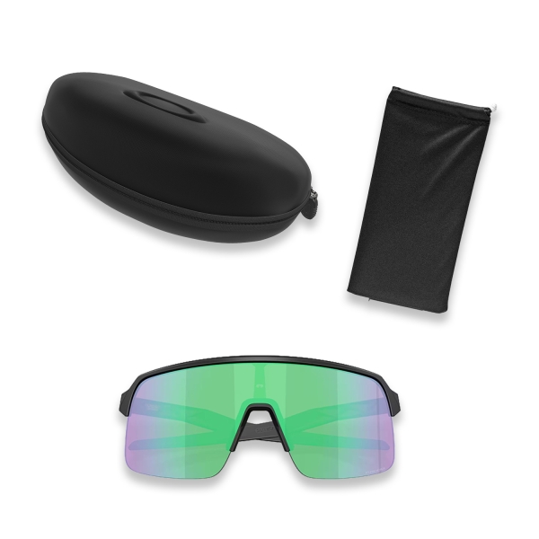 Oakley Sutro Lite Sunglasses - Matte Black/Prizm Road Jade