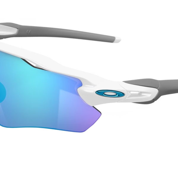 Oakley Radar EV Path Sunglasses - Polished White/Prizm Sapphire