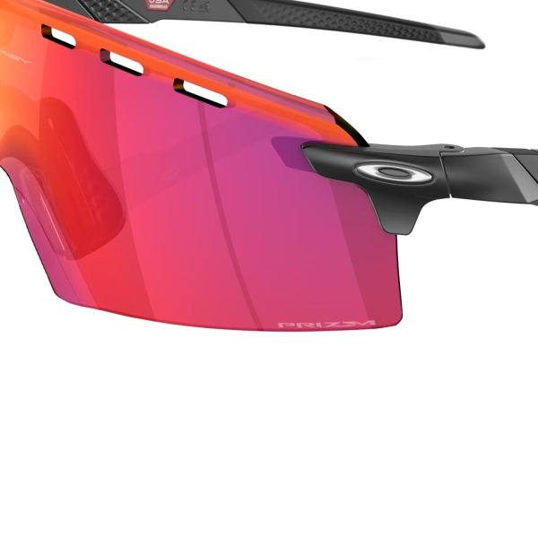 Oakley Encoder Strike Vented Sunglasses - Matte Black/Prizm Road