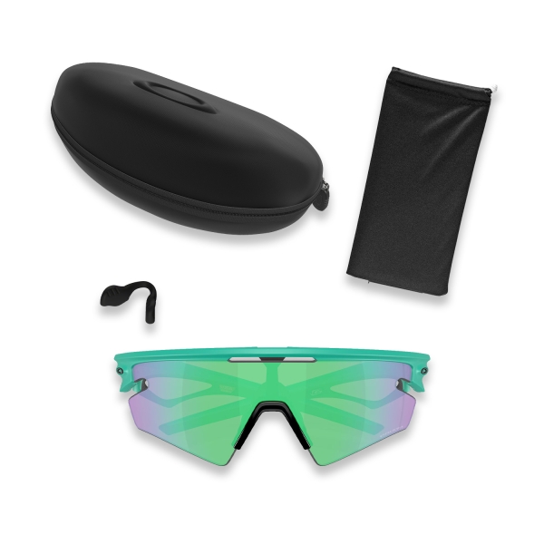 Oakley Sphaera Slash Occhiali - Matte Celeste/Prizm Road Jade