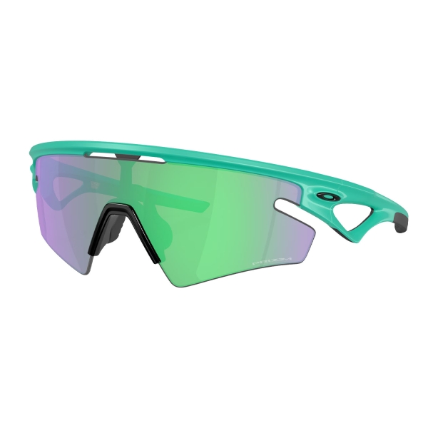 Running Sunglasses Oakley Sphaera Slash Sunglasses  Matte Celeste/Prizm Road Jade OO94991436