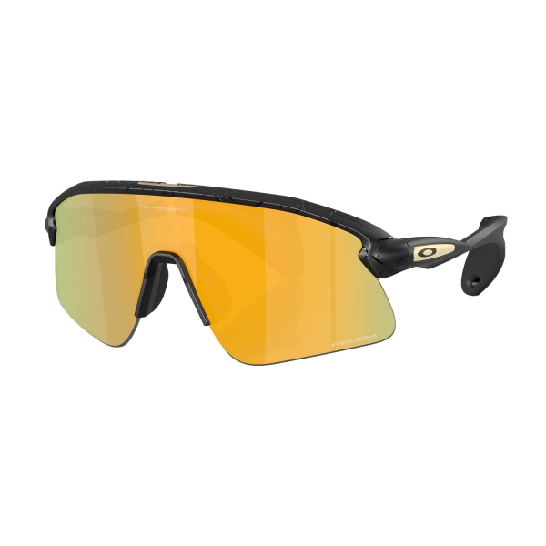 Running Sunglasses Oakley Stunt Devil Sunglasses  Matte Black Splatter/Prizm 24k OO95171639