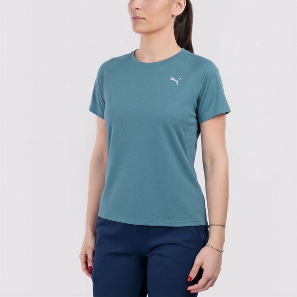 Women's Running T-Shirts Puma Velocity TShirt  Emerald Ice 52657841