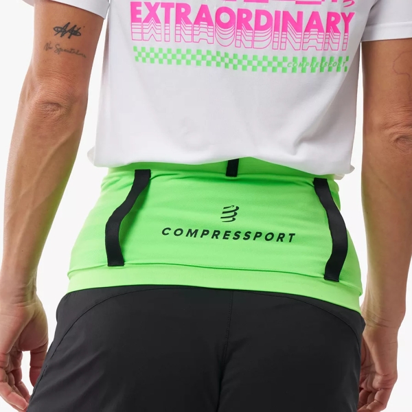 Compressport Free Pro UTMB Belt - Neon Green