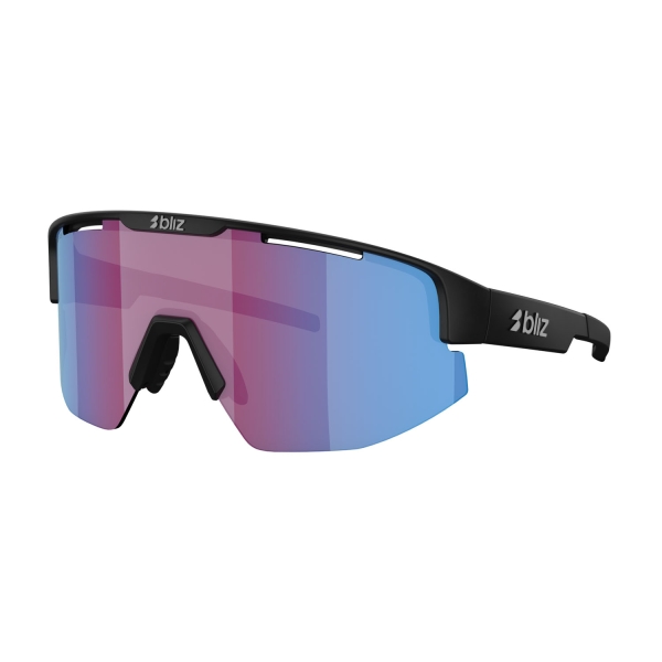Running Sunglasses Bliz Matrix Sunglasses  Matte Black/Brown/Blue ZB70040133