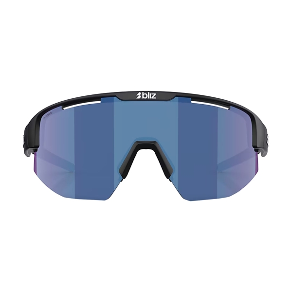 Bliz Matrix Sunglasses - Matte Black/Smoke/Blue Multi